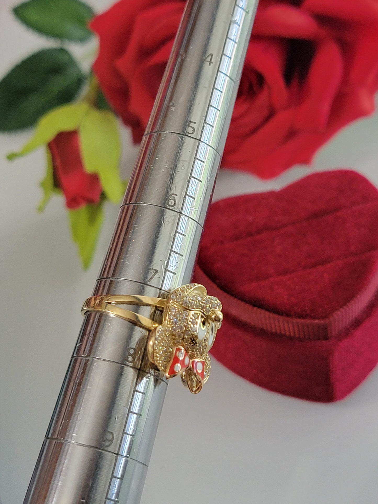 Anillo 7.5 oro 14k
