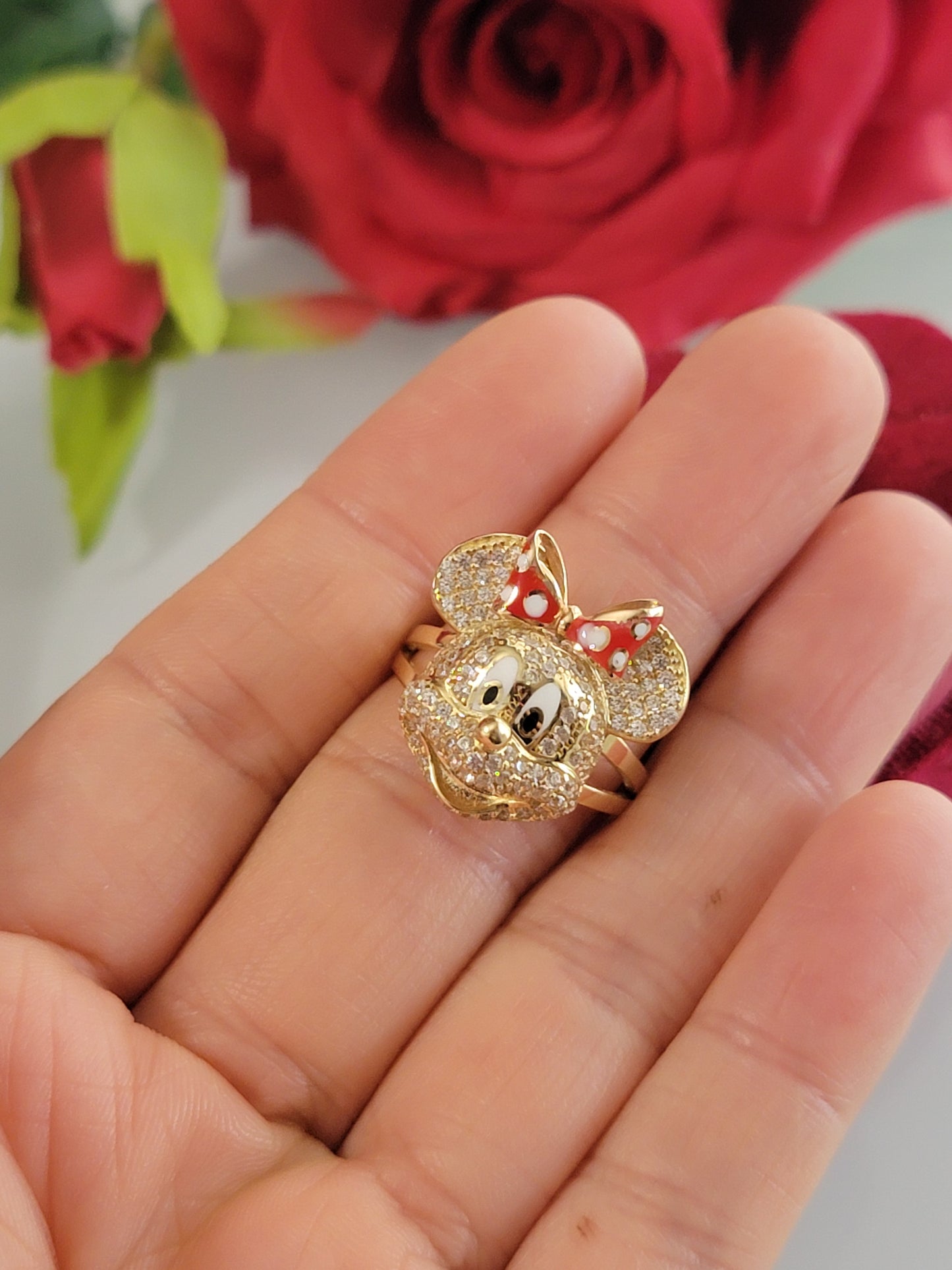 Anillo 7.5 oro 14k