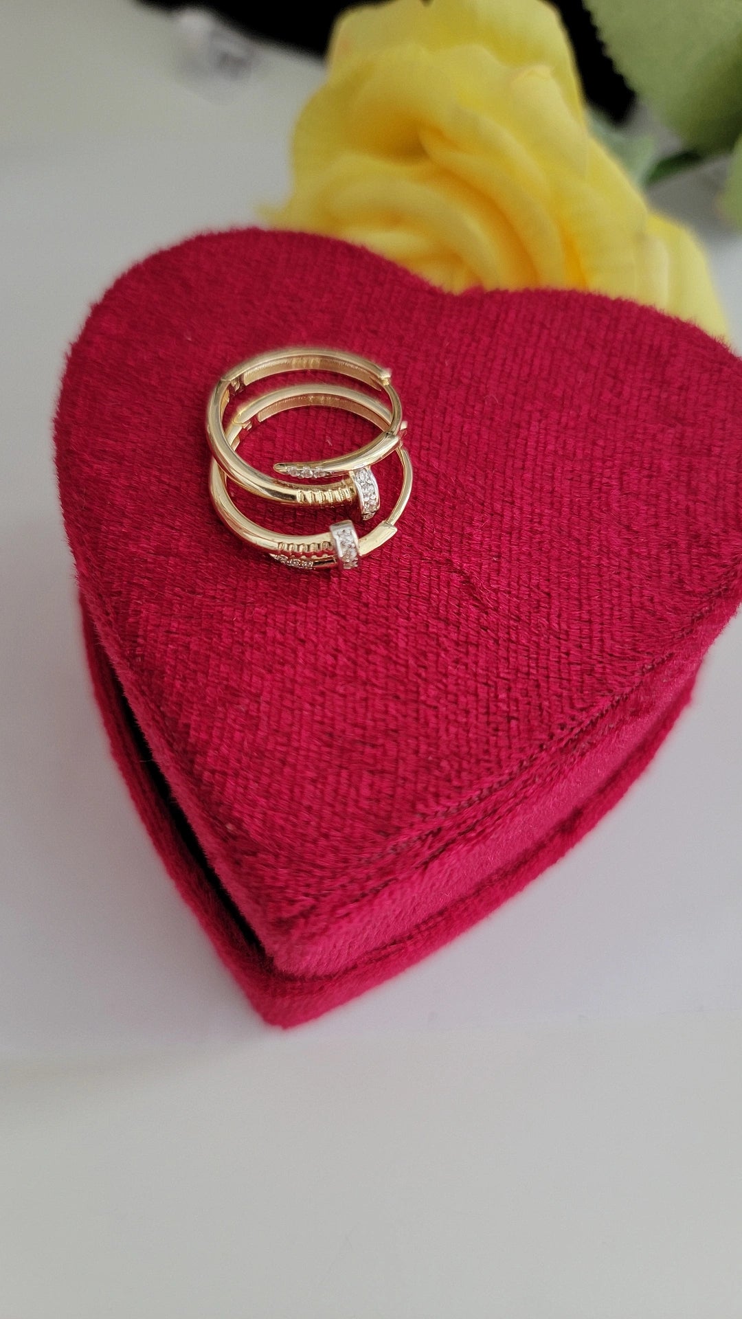 Carti clavito arracaditas 14k