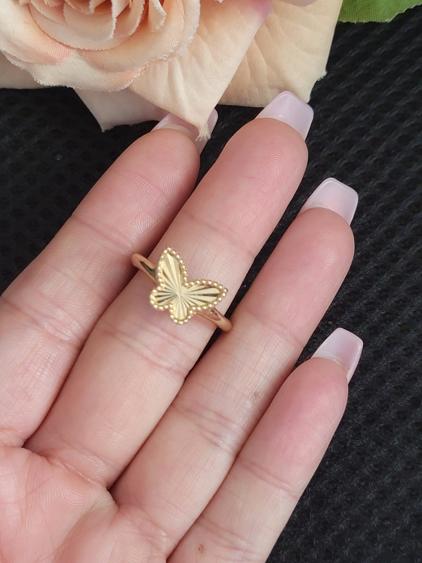 Anillo size 8 oro 14k