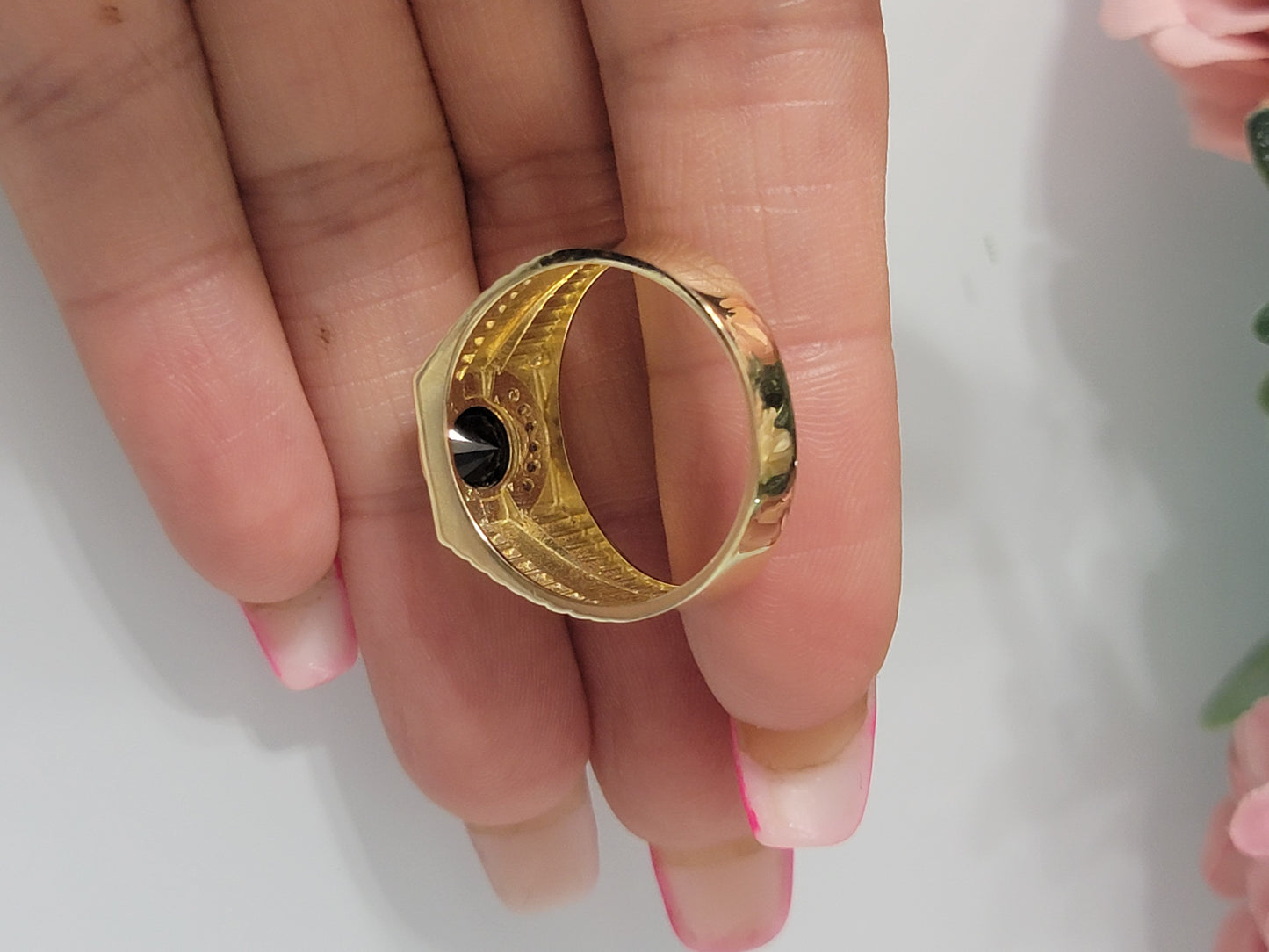 Anillo #10.5 oro 14k