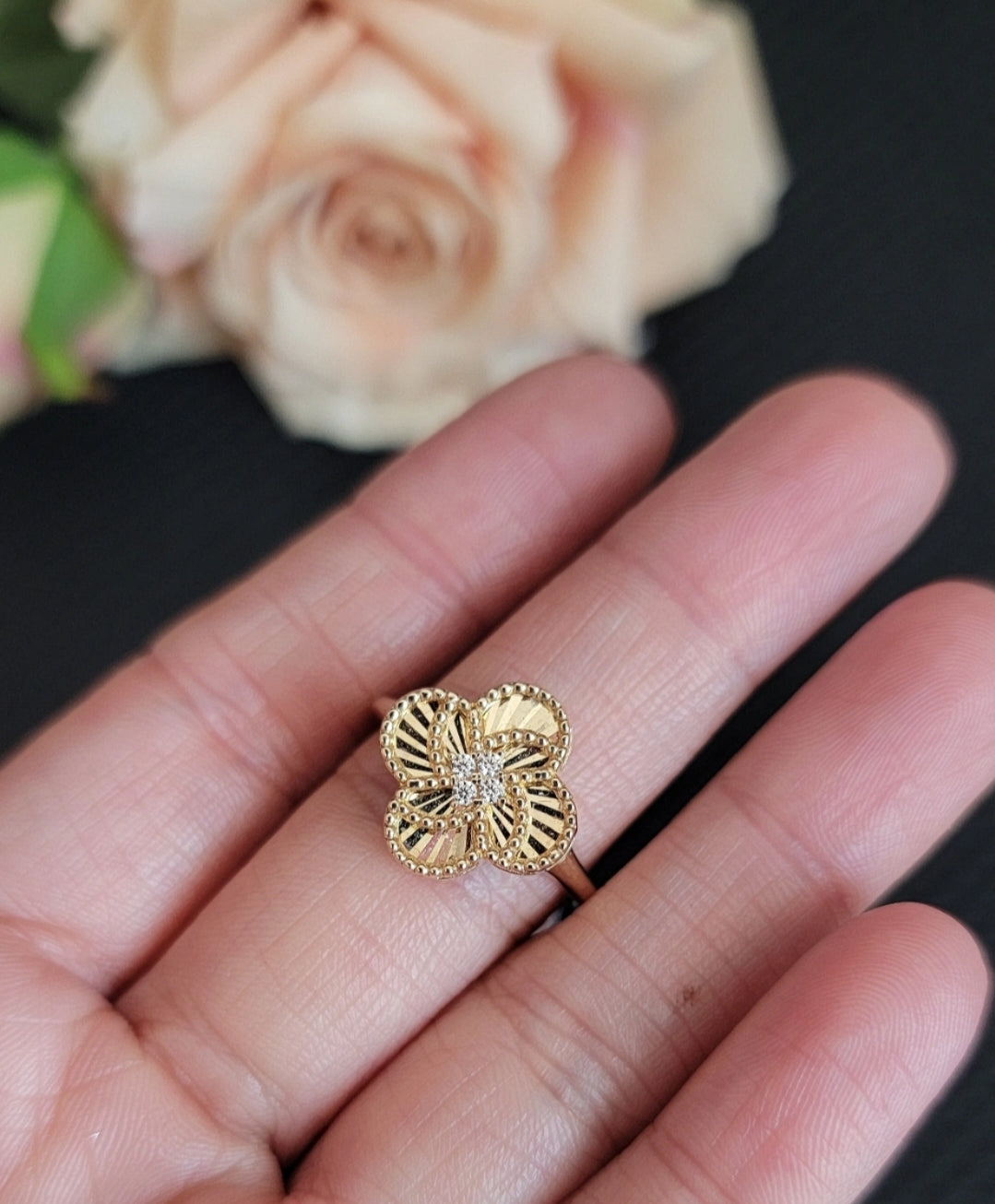 Anillo 14k size 8