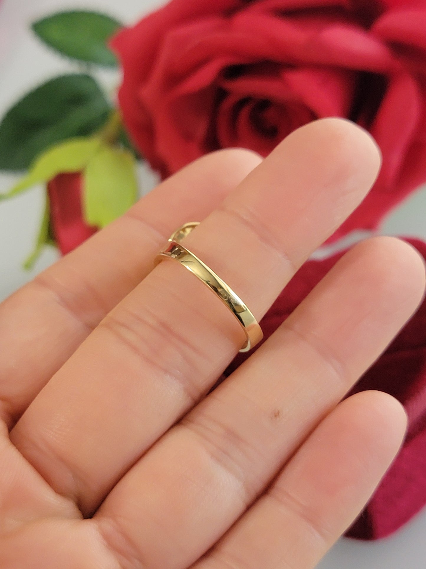 Anillo 7.5  oro 14k