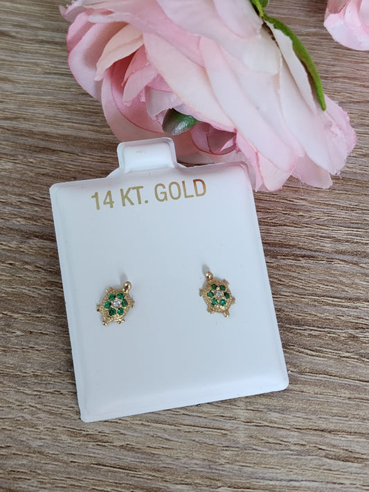 Aretes 14k