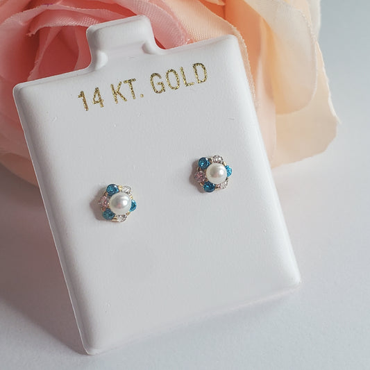 Aretes 14k