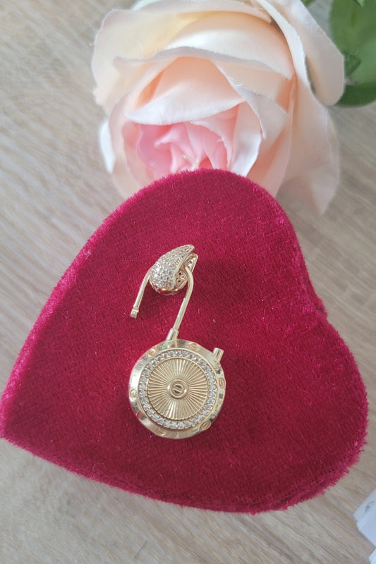 Dije de candado 14k